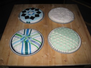 First Marshmallow Test Cakes